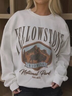 Altar’d State Yellowstone National Park Crewneck Sweatshirt